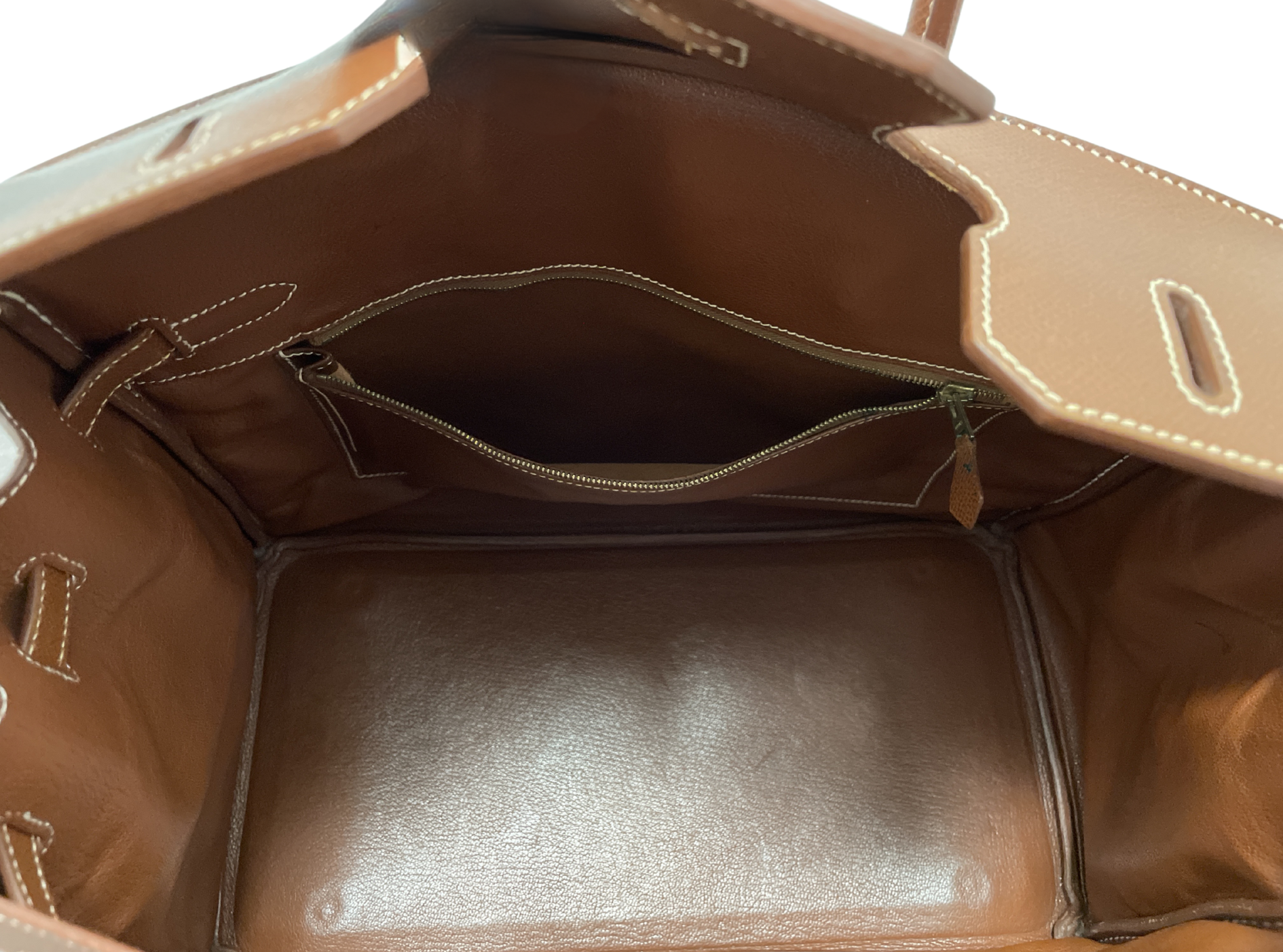 Hermès Gold Veau Grain Lisse Birkin 35 With Gold Hardware