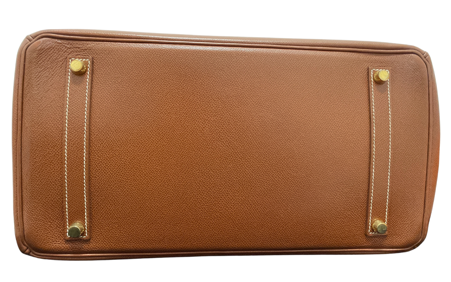 Hermès Gold Veau Grain Lisse Birkin 35 With Gold Hardware