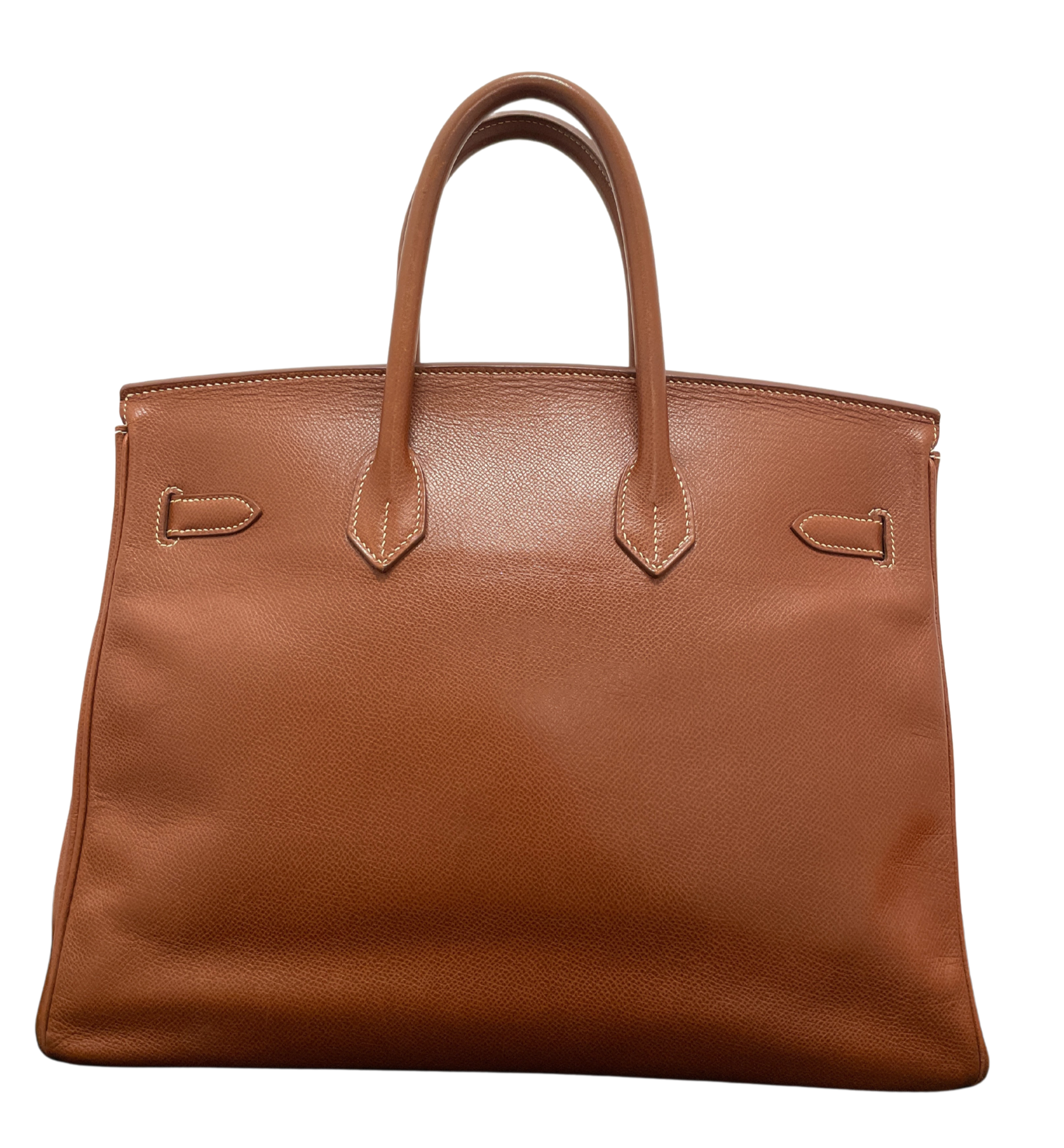 Hermès Gold Veau Grain Lisse Birkin 35 With Gold Hardware