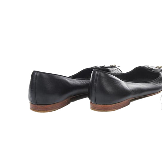 Chanel Black CC Ballerina Flats - Size 41.5 EU/ 11.5 US