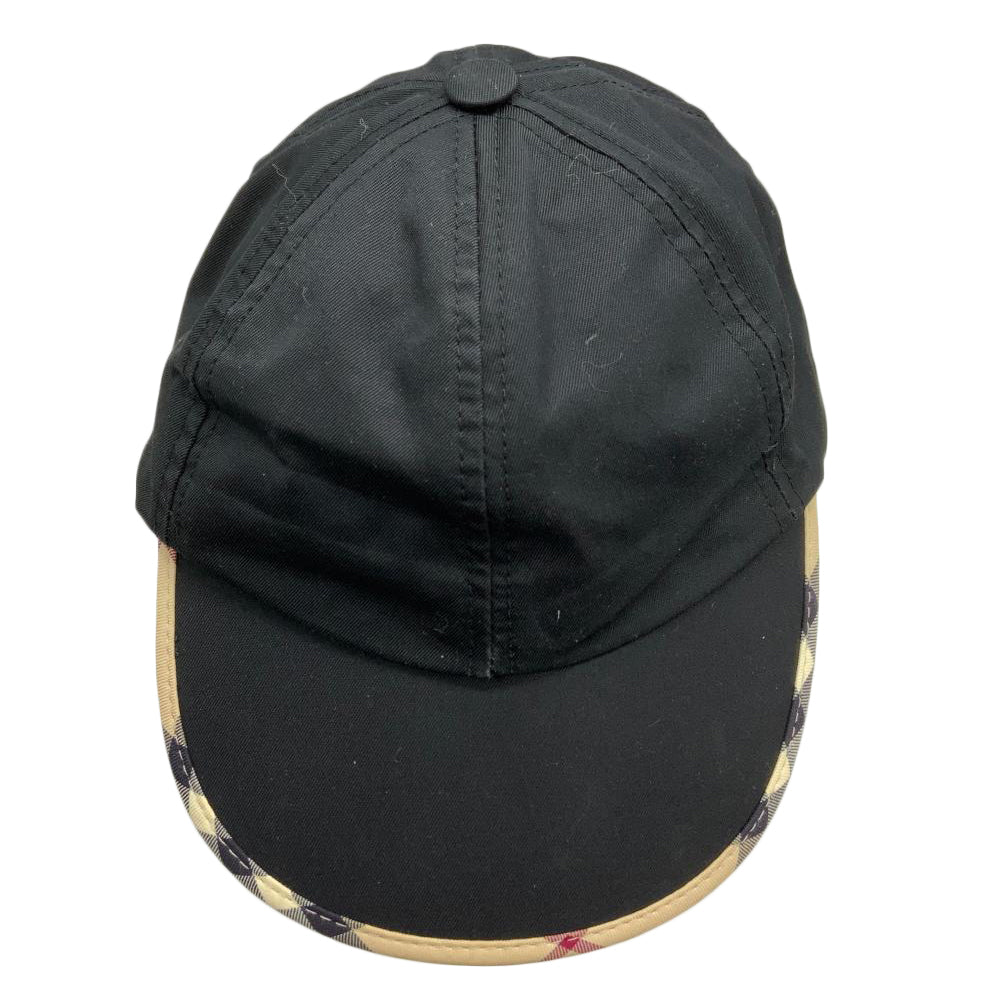 Burberry Black Nova Check Baseball Hat