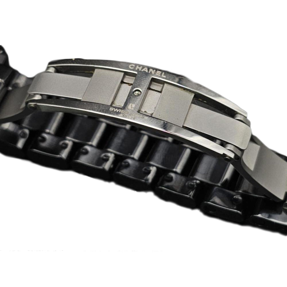 Chanel J12 Ceramic and Diamonds Ladies Quartz Watch - 33mm