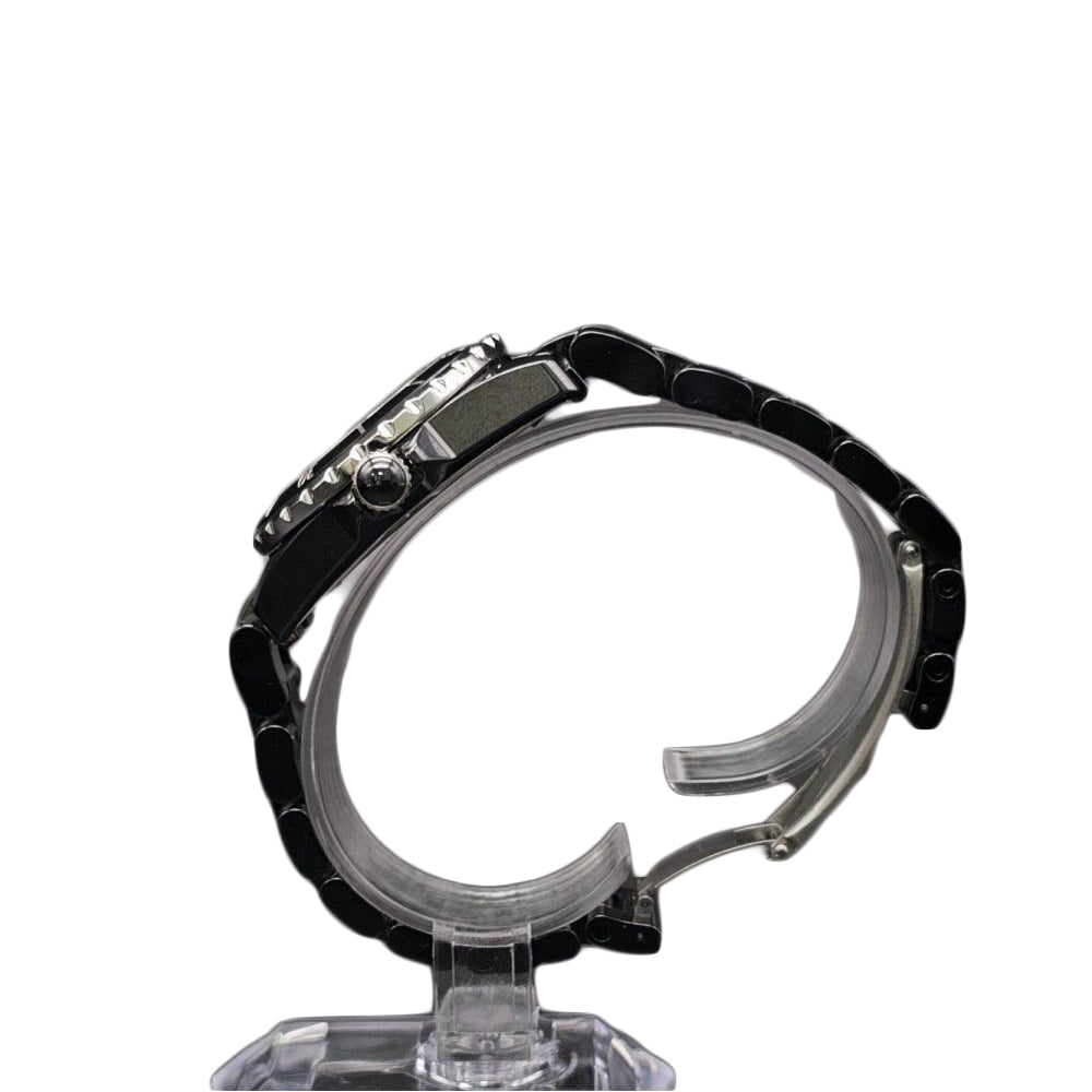 Chanel J12 Ceramic and Diamonds Ladies Quartz Watch - 33mm