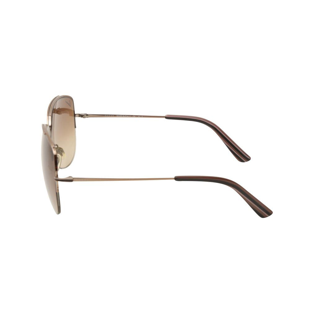Gucci Brown Aviator Sunglasses