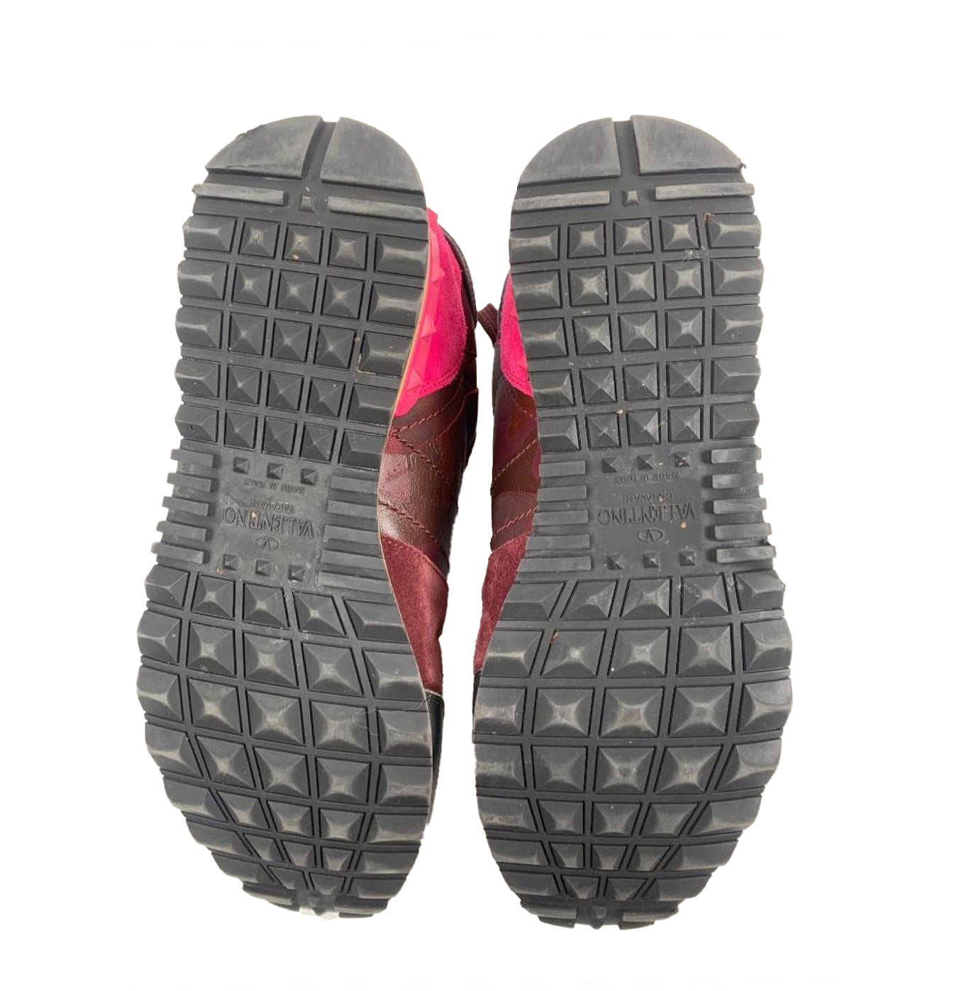 Valentino Garavani Red Rockrunner Sneakers - Size 10 US