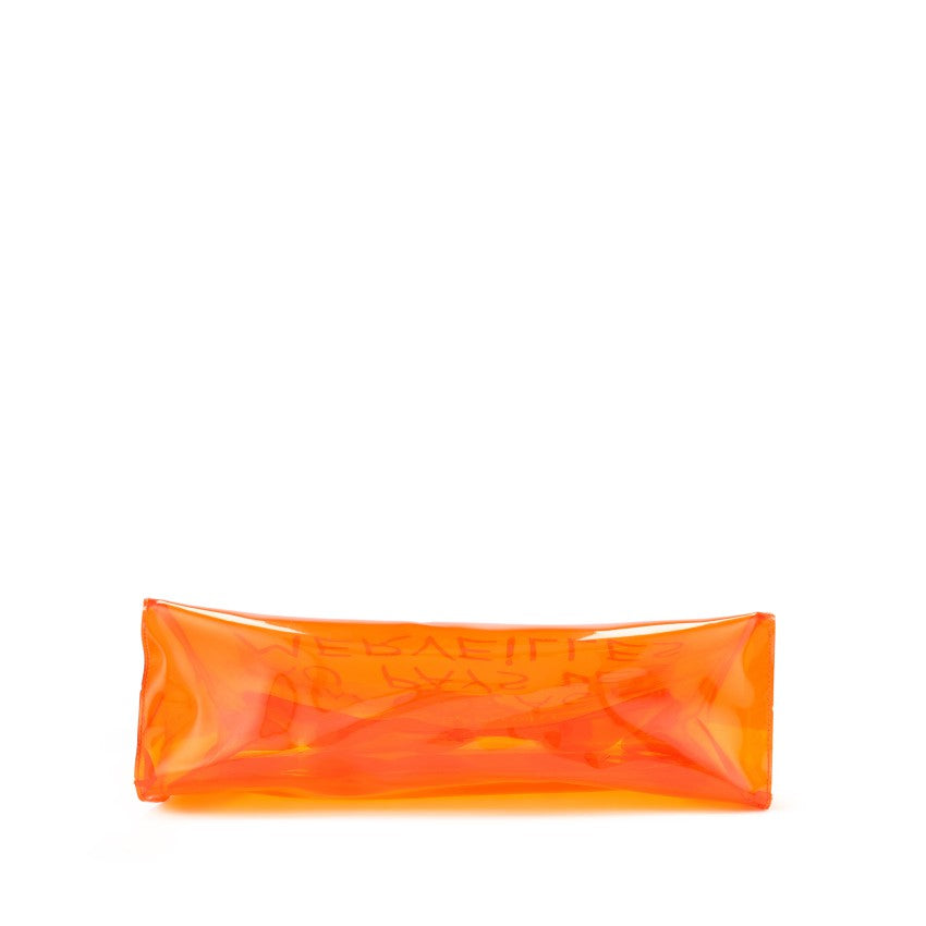 Hermès Orange Vinyl Souvenir de l'Exposition Kelly with Gold Hardware