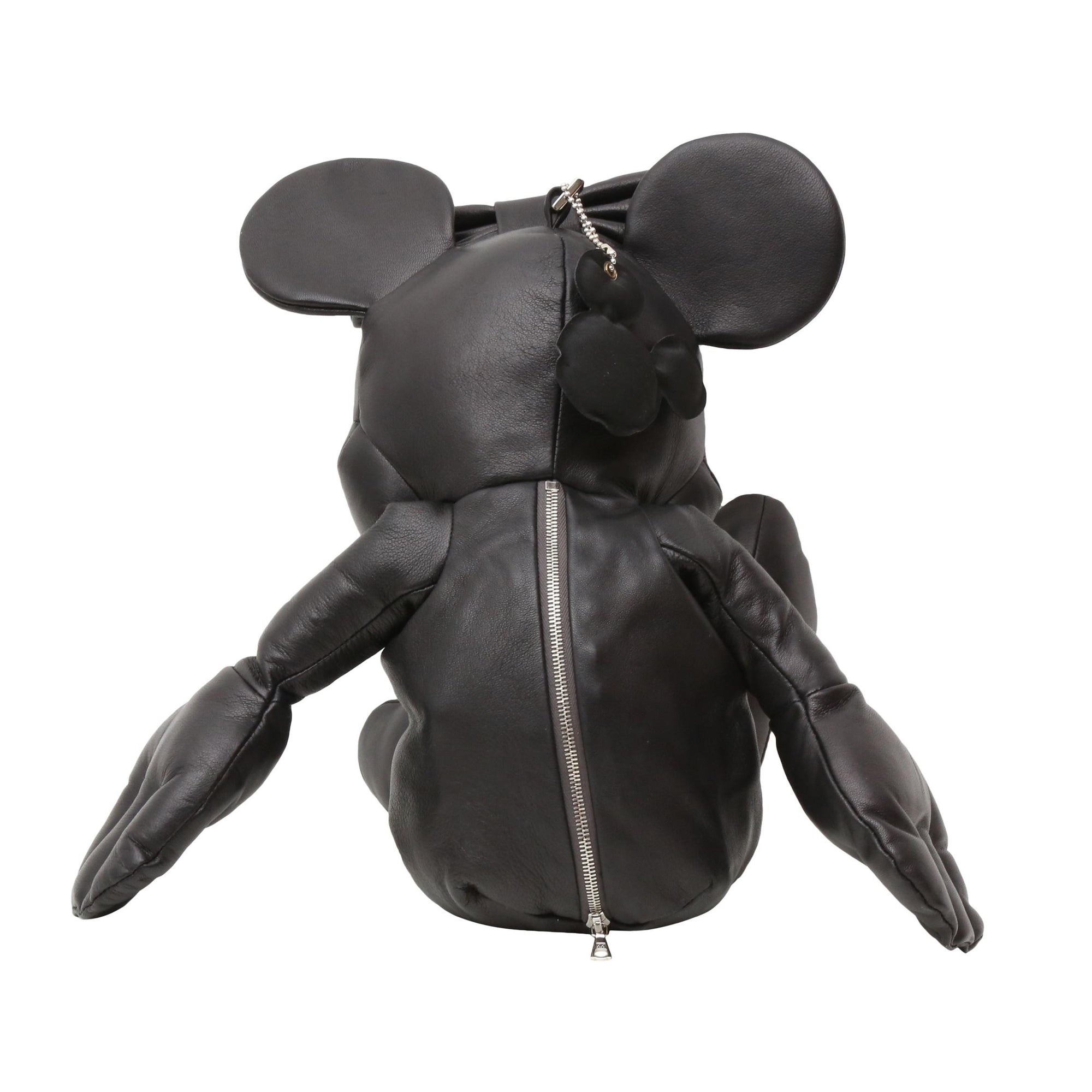Christopher Raeburn x Disney Black Minnie Mouse Leather Backpack