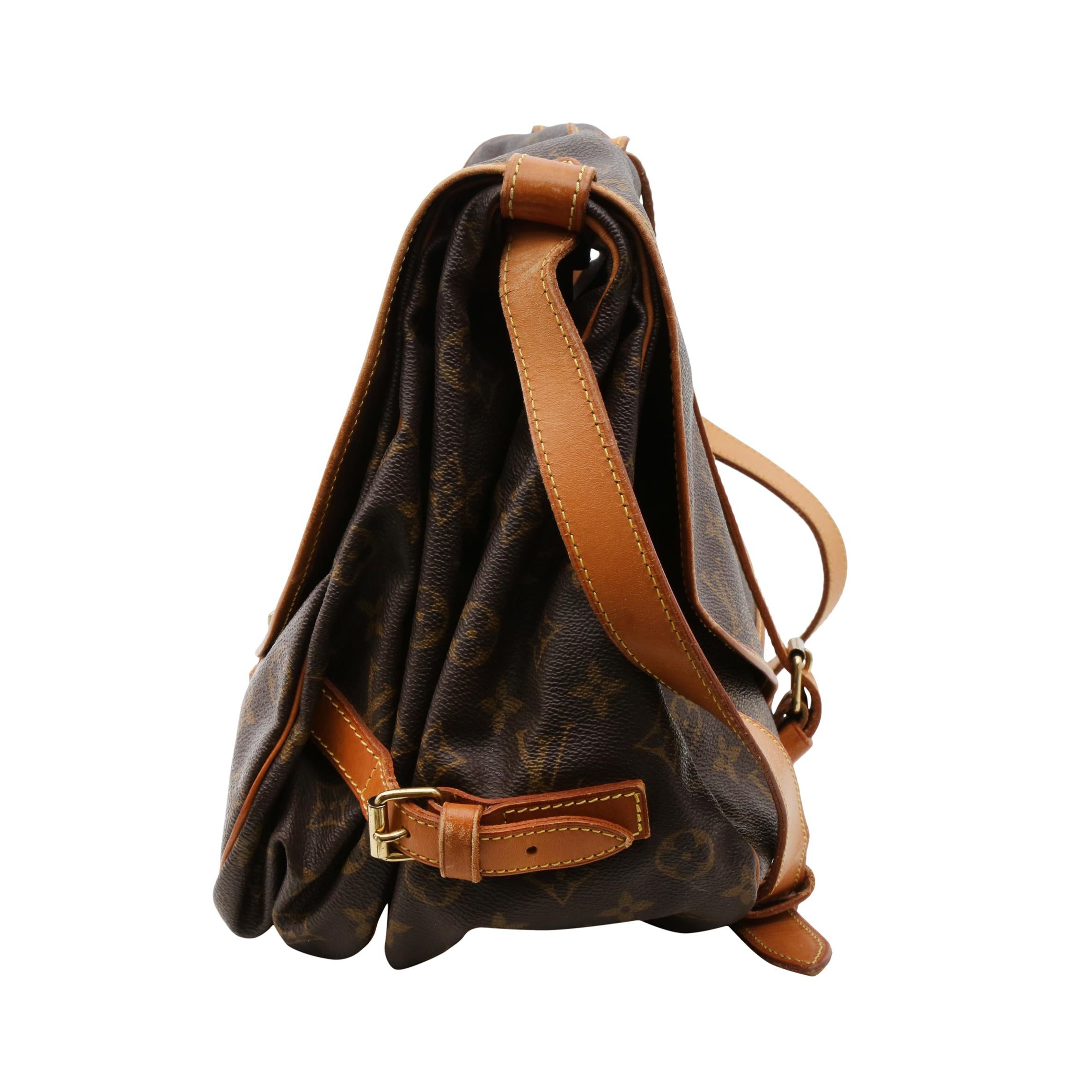 Louis Vuitton Monogram Saumur 30