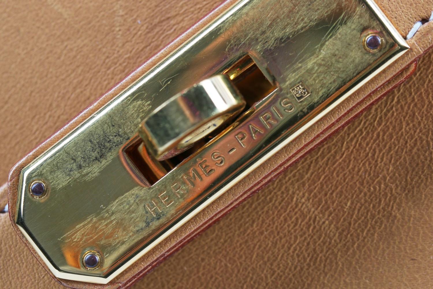 Hermès Toile Sac Himalaya Symbiose 43 with Gold Hardware