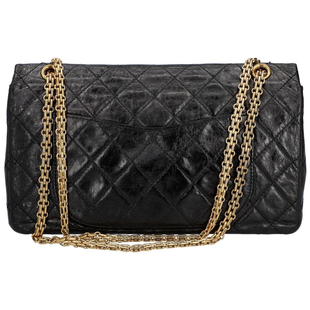 Chanel Black Maxi Reissue 2.55 Shoulder Bag