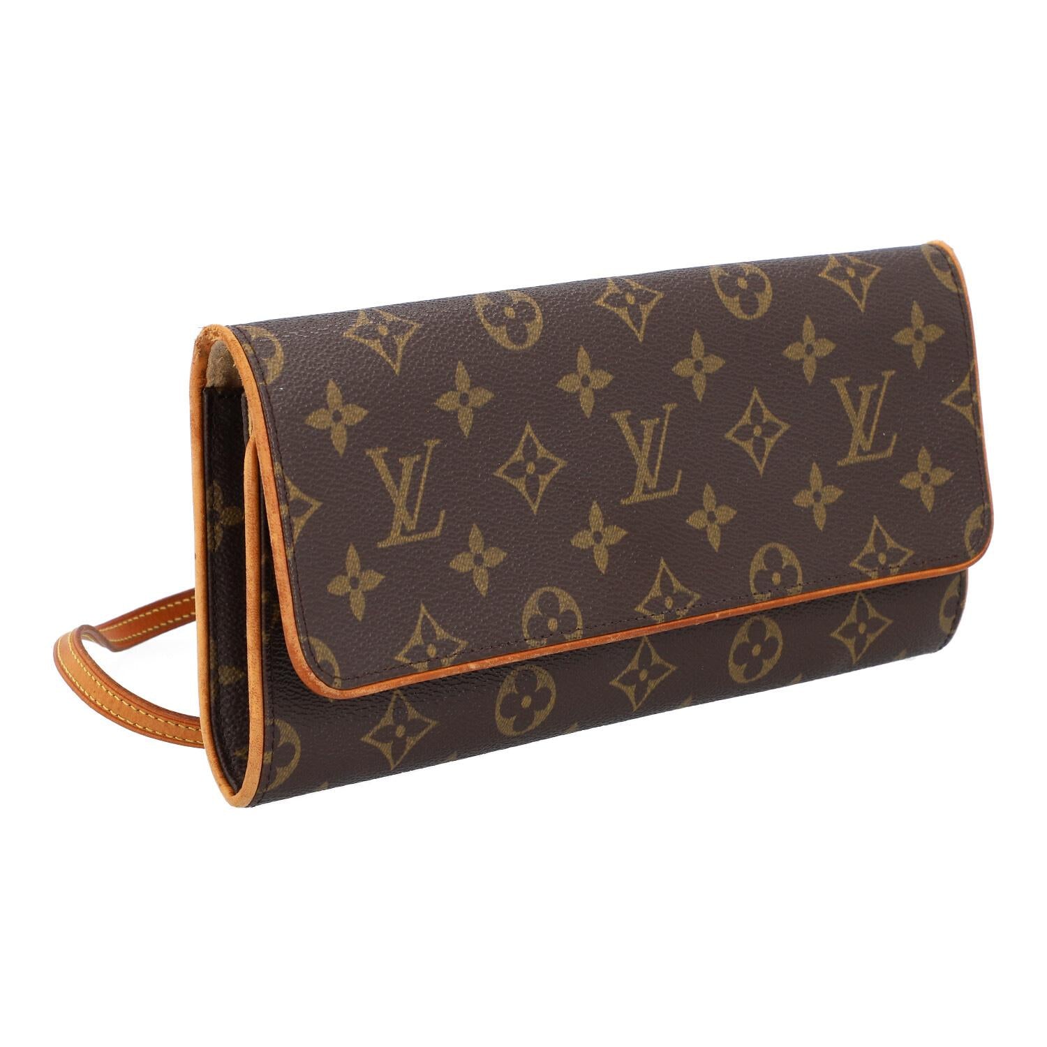 Louis Vuitton Monogram Twin Pochette GM Shoulder Bag