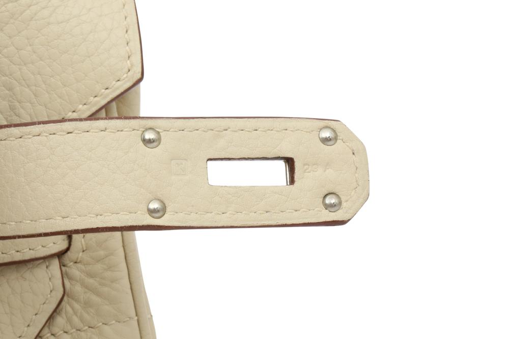Hermes Shoulder Birkin Clemence JPG 42 - Parchment