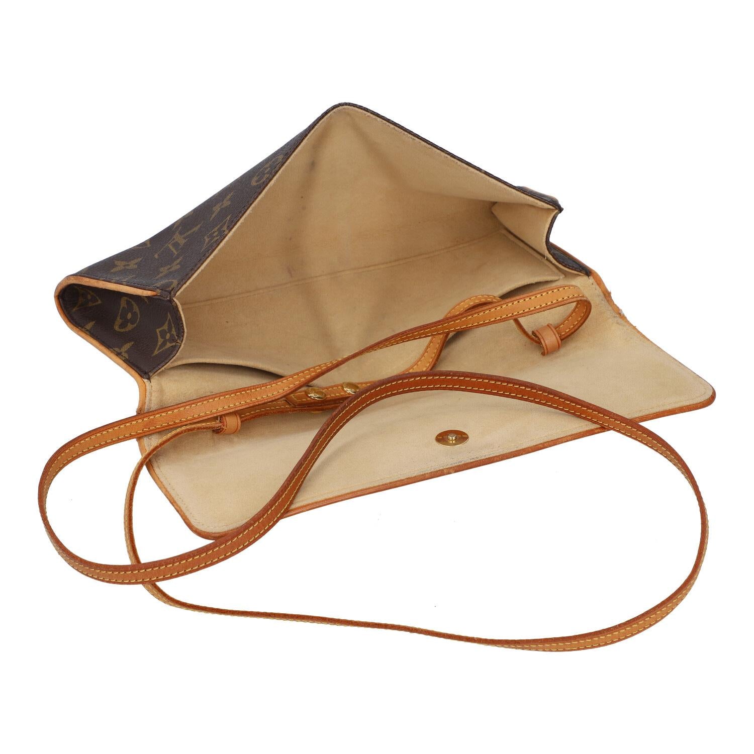 Louis Vuitton Monogram Twin Pochette GM Shoulder Bag