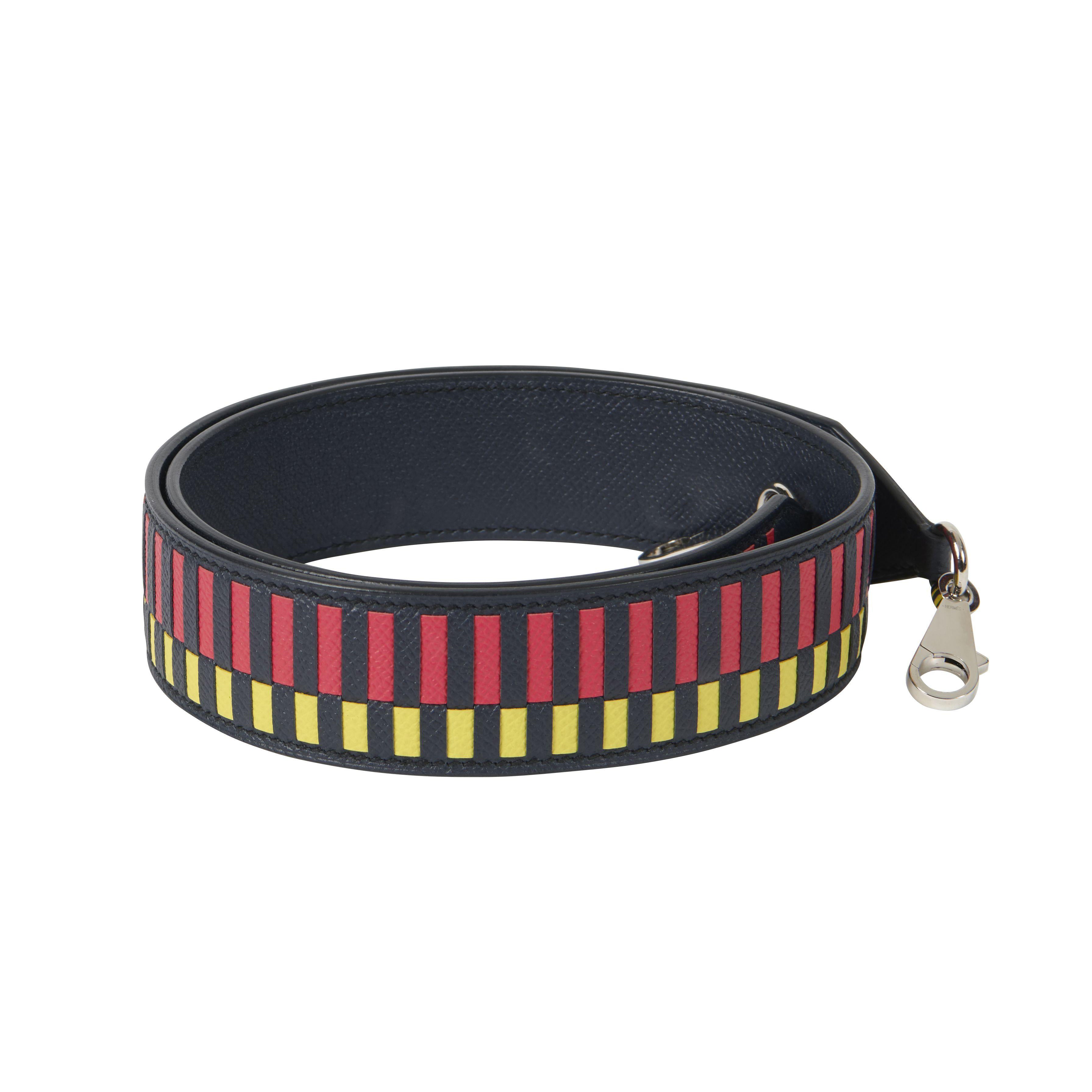 Hermès Bandoulière Tressage Veau Epsom Shoulder Strap