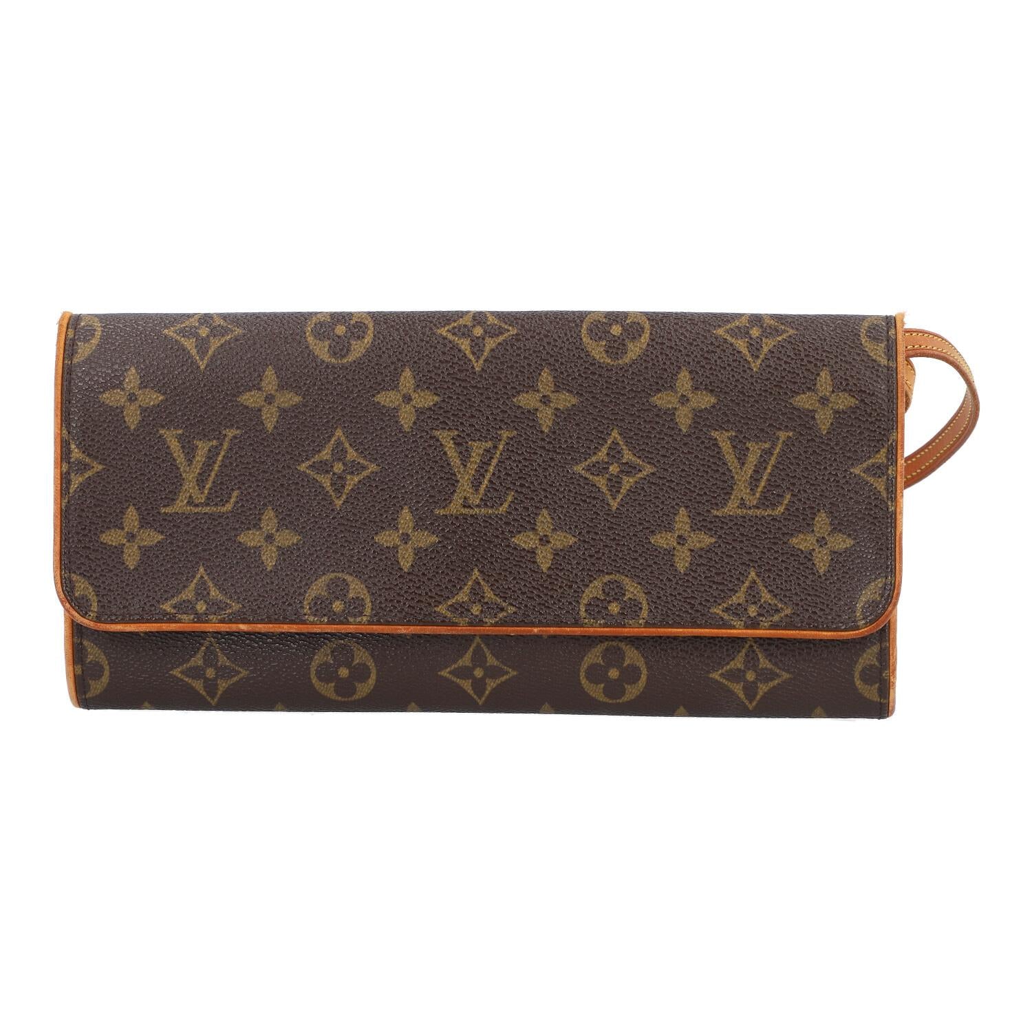 Louis Vuitton Monogram Twin Pochette GM Shoulder Bag