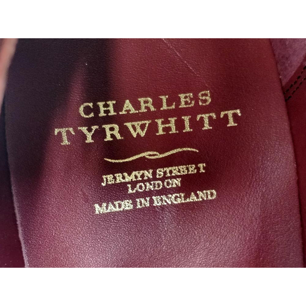 Charles Tyrwhitt Men's Brown Leather Dress Shoes - Size 46 EU / 12 US