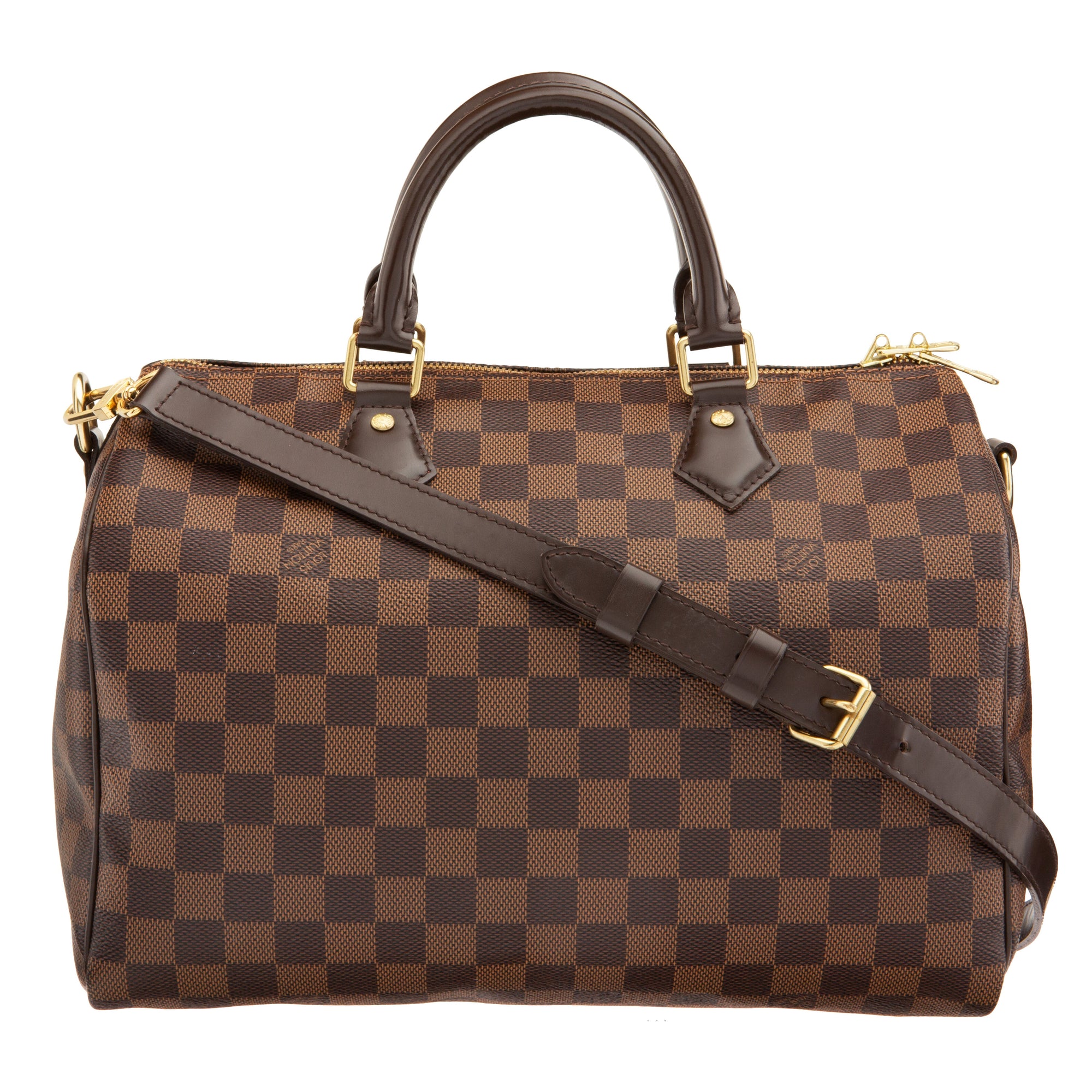 Louis Vuitton Damier Ebene Speedy 30 Bandoulière Bag
