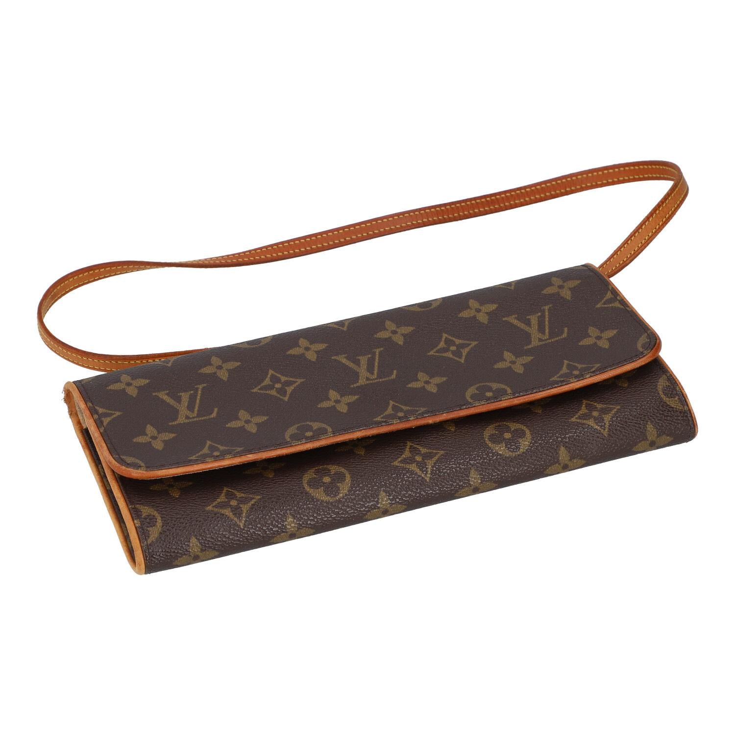 Louis Vuitton Monogram Twin Pochette GM Shoulder Bag