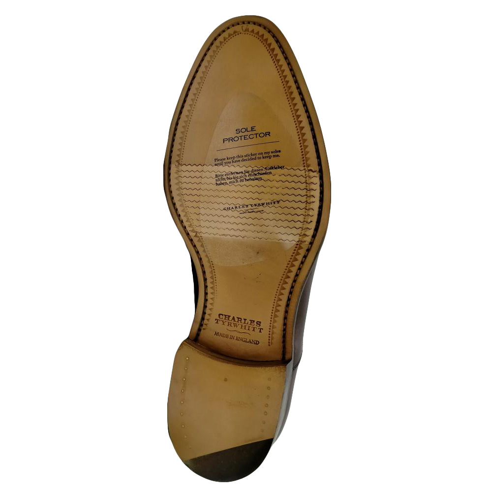 Charles Tyrwhitt Men's Brown Leather Dress Shoes - Size 46 EU / 12 US