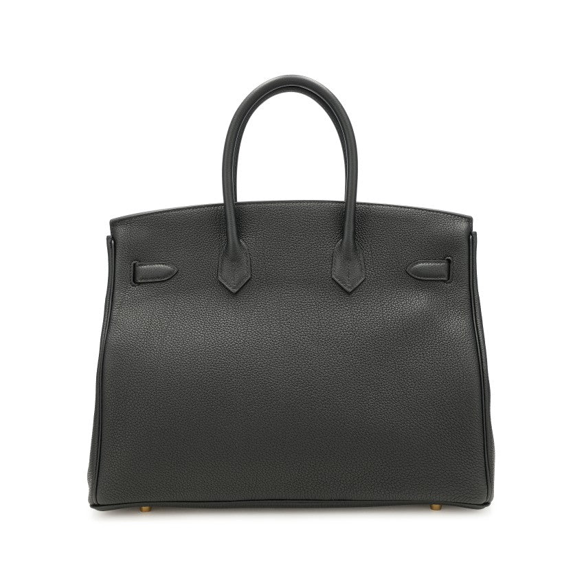 Hermès Black Togo Birkin 35 with Gold Hardware w/Tags 2022 - Never Carried