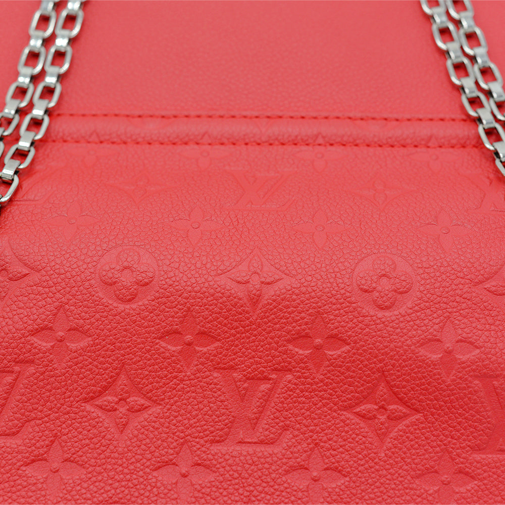 Louis Vuitton Poppy Monogram Empreinte Leather St. Germain Bag