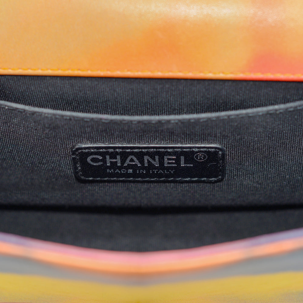 Chanel Boy Bag Graffiti Flower Power