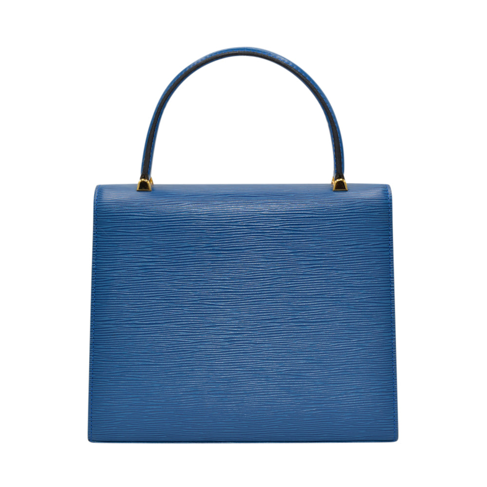 Louis Vuitton Blue Epi Malesherbes