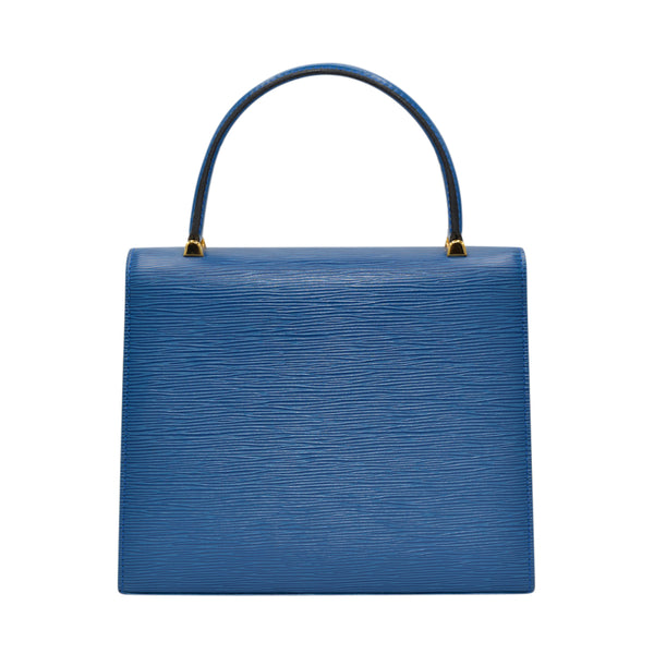 Louis Vuitton Blue EPI Malesherbes | Luxury GoRound
