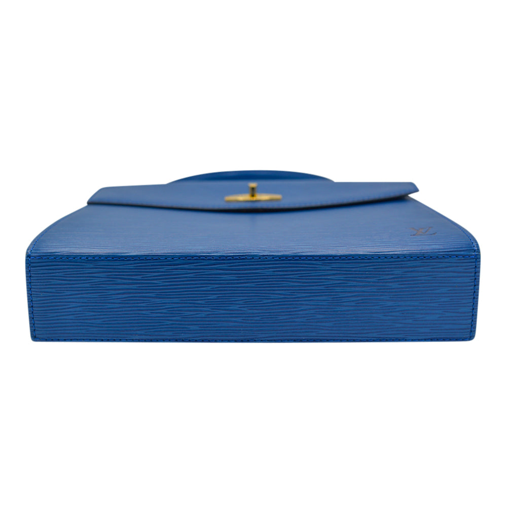 Louis Vuitton Blue Epi Malesherbes