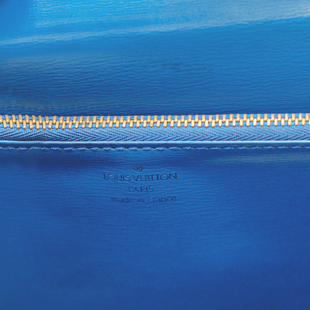 Louis Vuitton Blue Epi Malesherbes