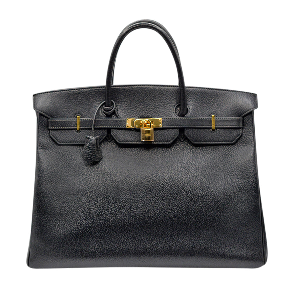 Hermès Black Togo Birkin 40