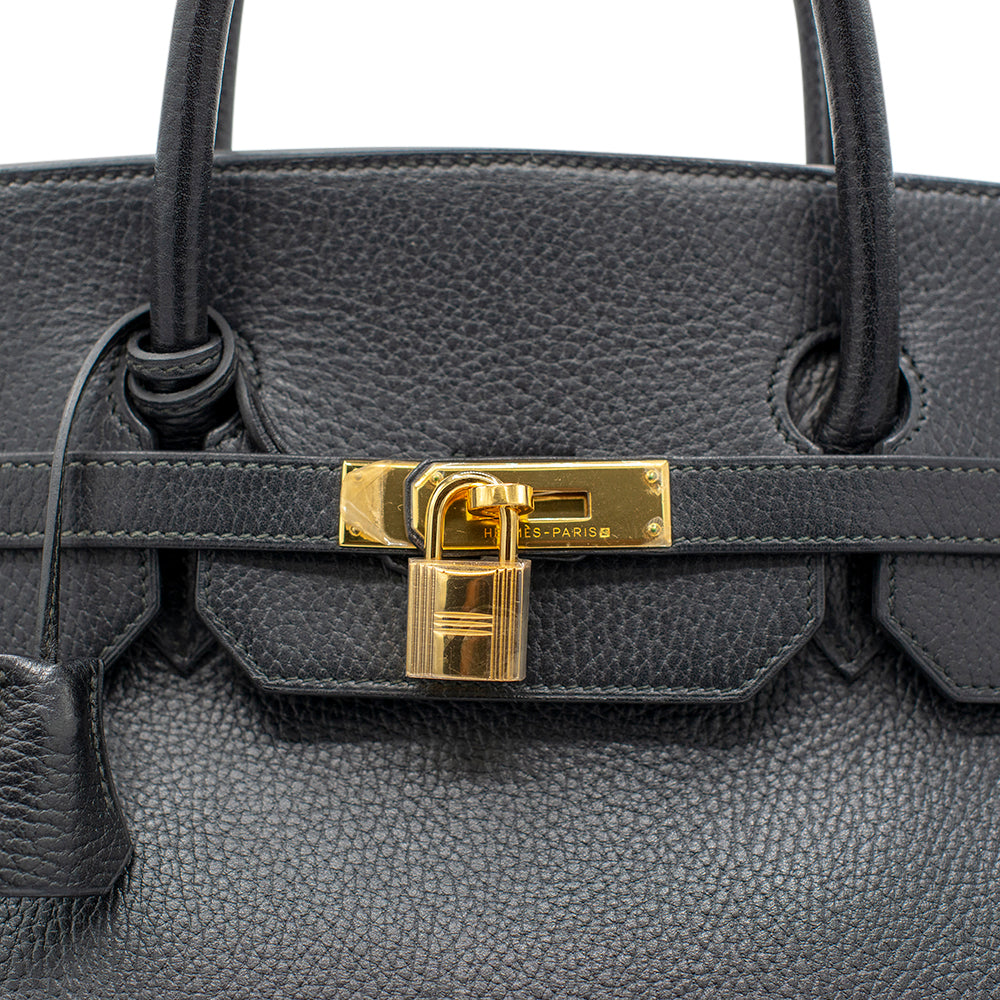 Hermès Birkin 40 Black Togo Leather with Gold Hardware