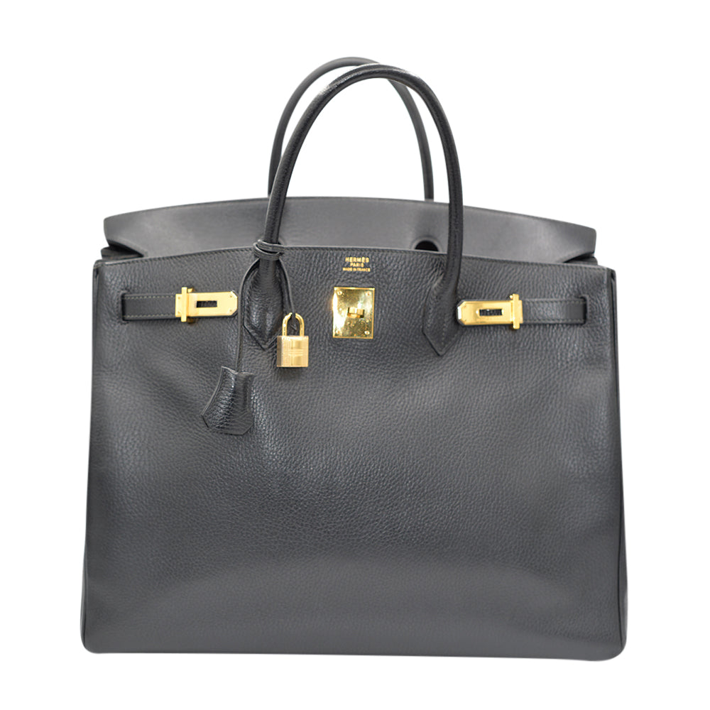 Hermès Birkin 40 Black Togo Leather with Gold Hardware