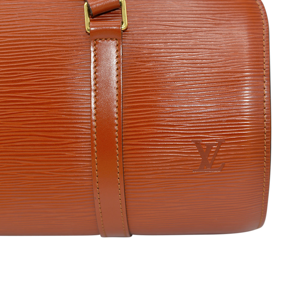 Louis Vuitton Tan Epi Leather Soufflot Bag