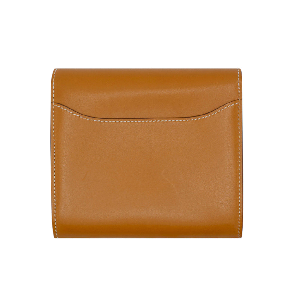 Hermès Natural Sable Constance Compact Wallet