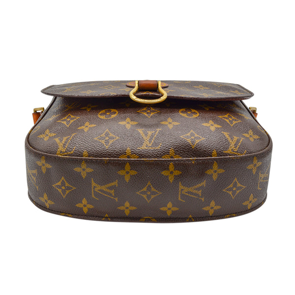 Authentic Louis Vuitton Monogram Saint Cloud GM M51242 Shoulder Cross Bag  9384F