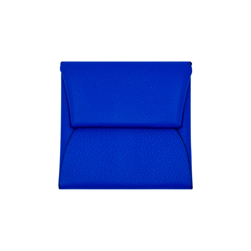 Hermès Bastia Coin Purse Blue