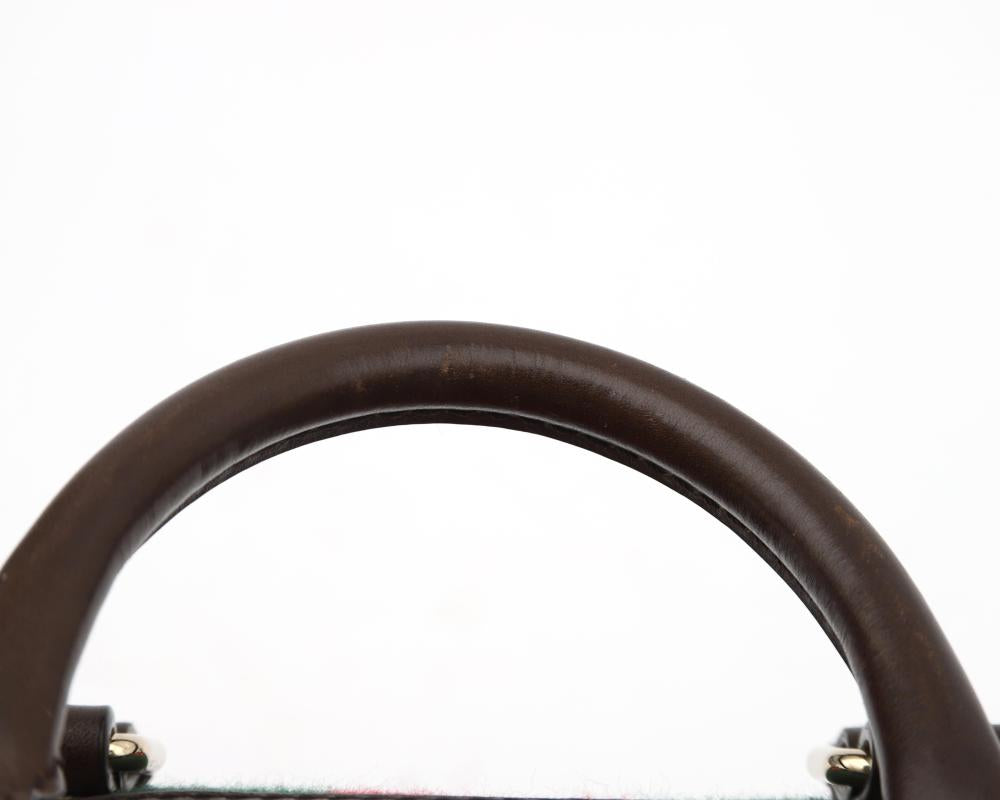 Gucci GG Canvas Small Web Boston Bag
