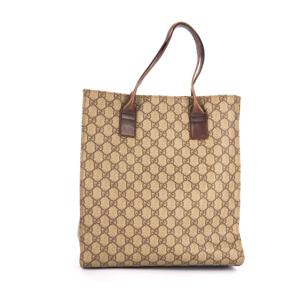 Gucci GG Flat Supreme Vertical Tote