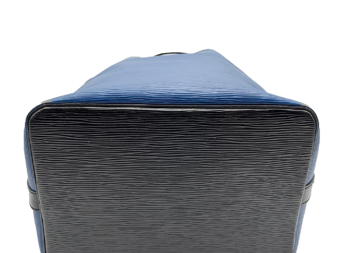 Louis Vuitton Blu/Black Epi Noe Shoulder Bag