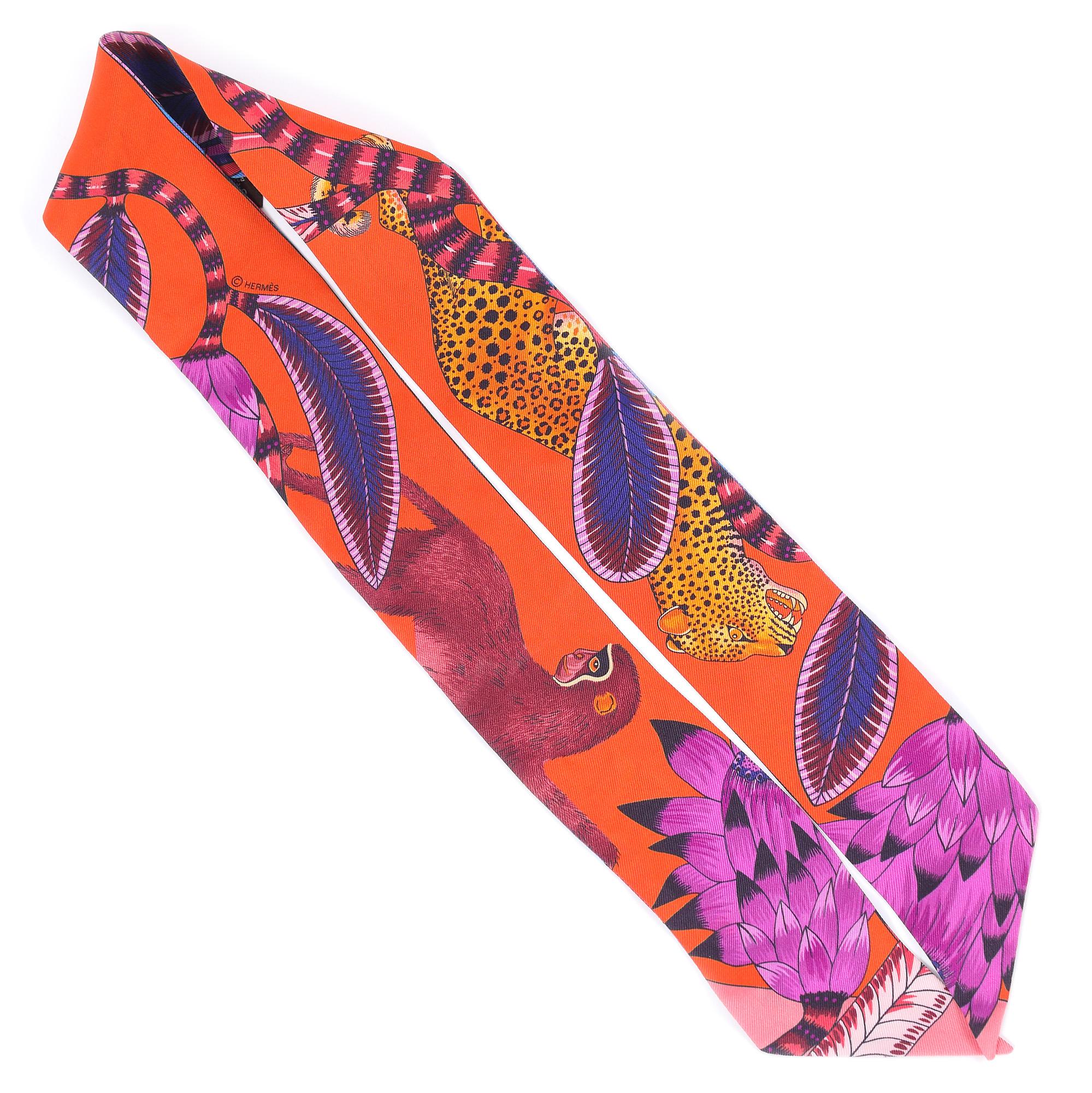 Hermès Twilly Scarfs The Savana Dance (1 Pair)