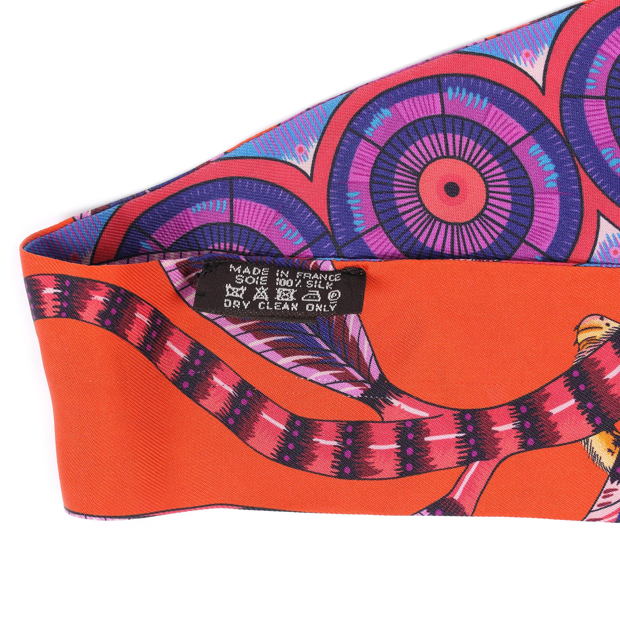 Hermès Twilly Scarfs The Savana Dance (1 Pair)