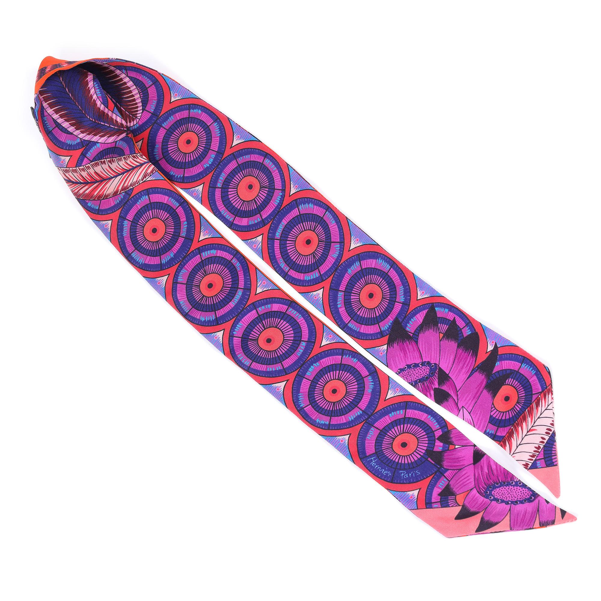 Hermès Twilly Scarfs The Savana Dance (1 Pair)