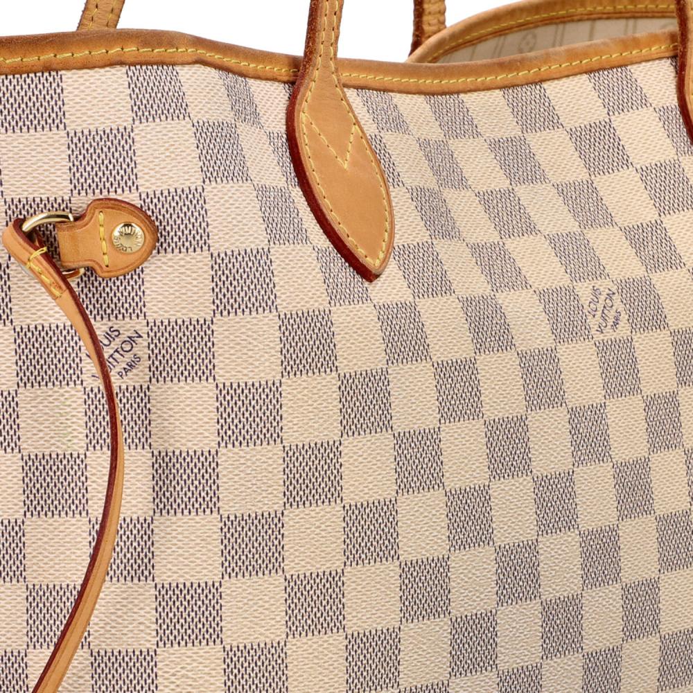 Louis Vuitton Neverfull  Damier Azur MM
