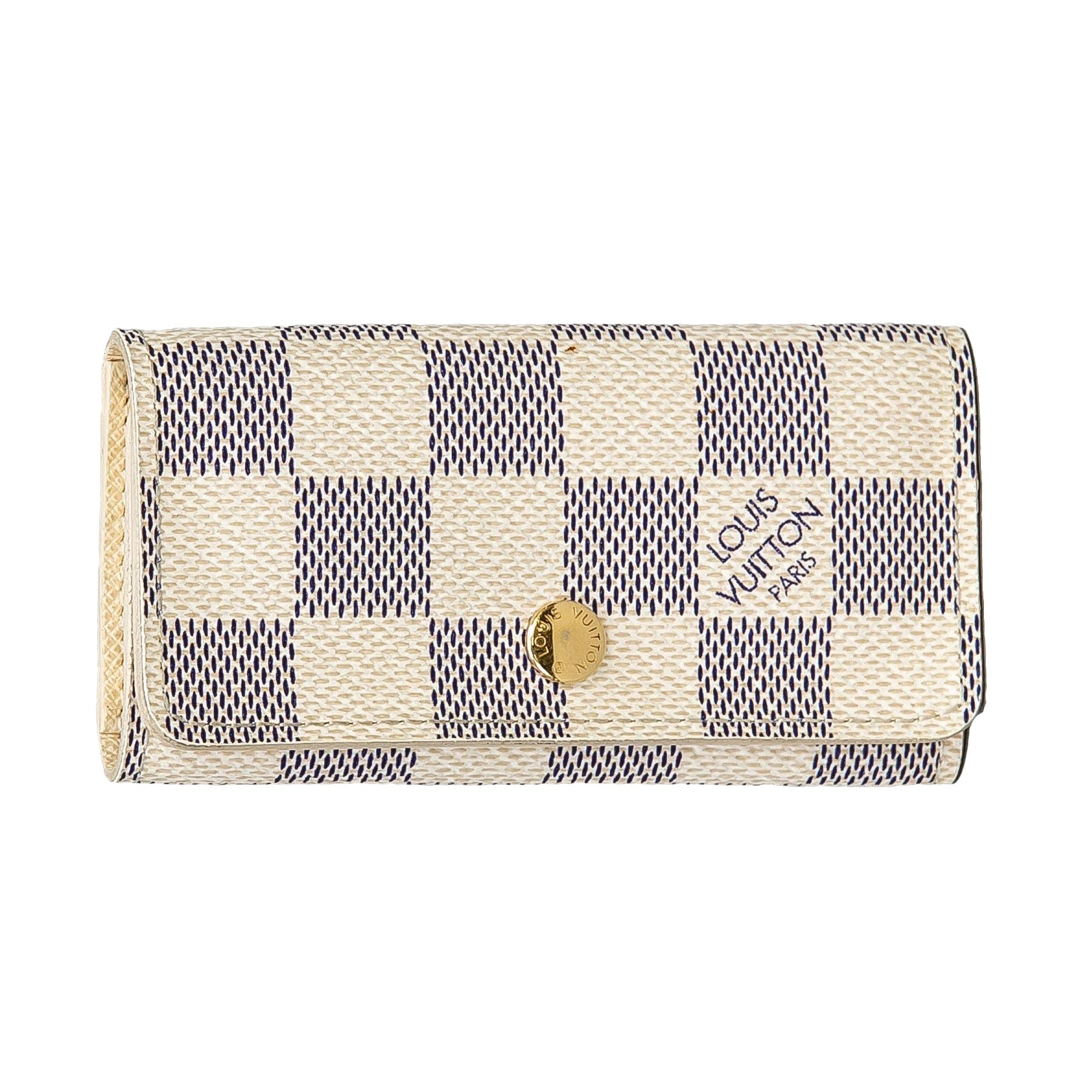Louis Vuitton Damier Azur Canvas Key Holder