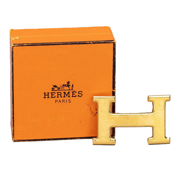 【ロゴの存在感が美しい♪】 HERMES   ベルト org.jpg
