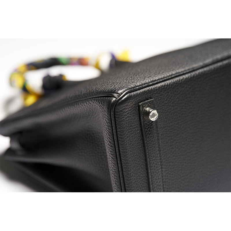 Hermès Birkin 25 Black Togo with Palladium Hardware - Twillys Sold Separately
