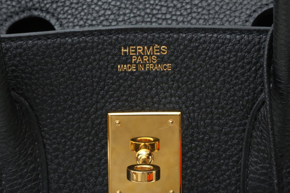 Hermes Black Togo Birkin 35