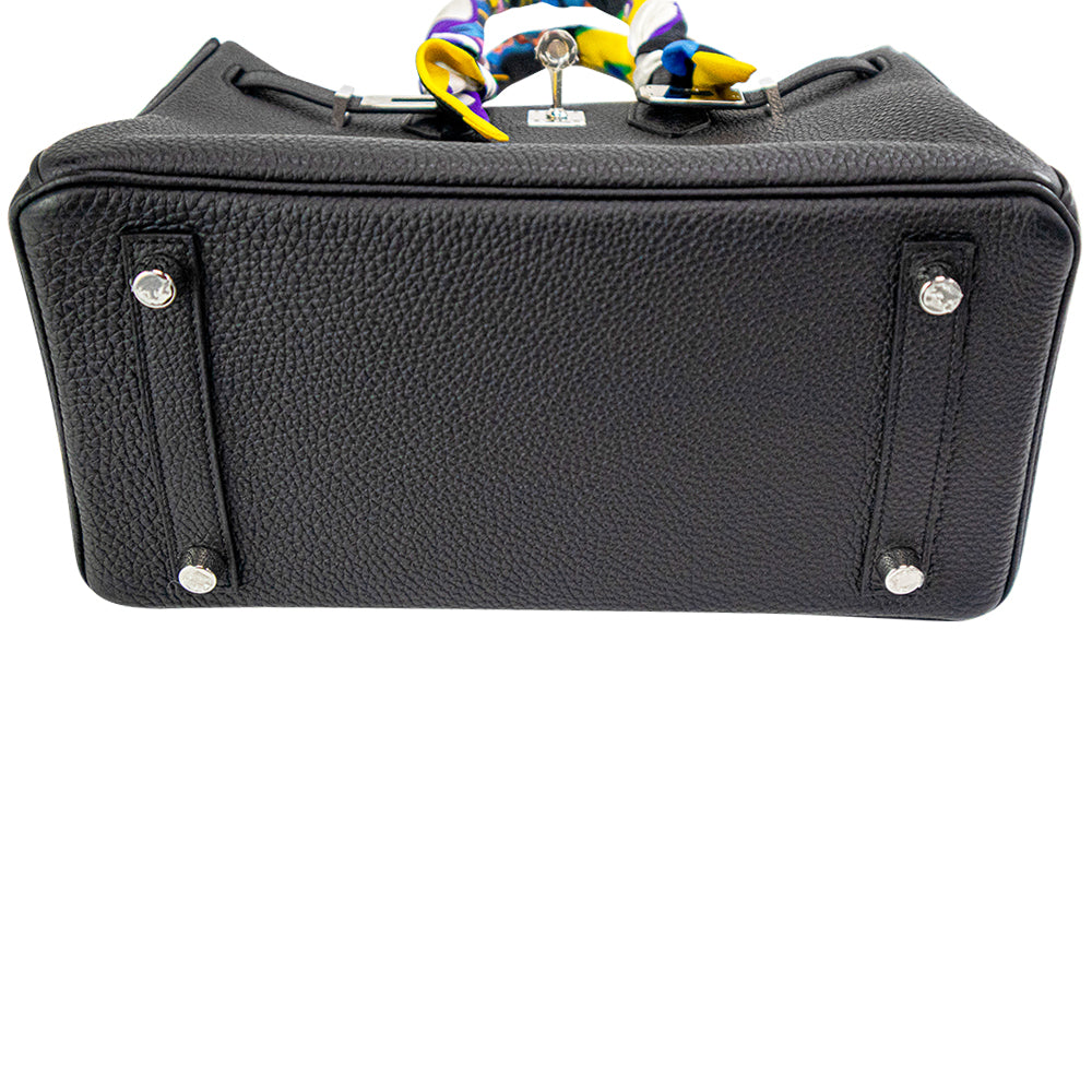 Hermès Birkin 25 Black Togo with Palladium Hardware - Twillys Sold Separately