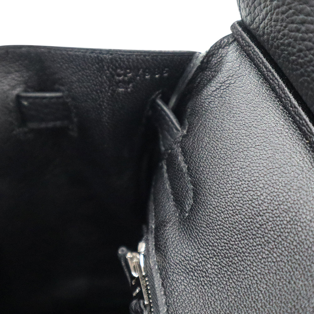 Hermès Birkin 25 Black Togo with Palladium Hardware - Twillys Sold Separately